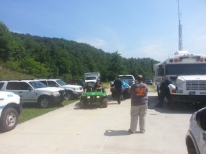 EMS on scene at Heaven's Landing 